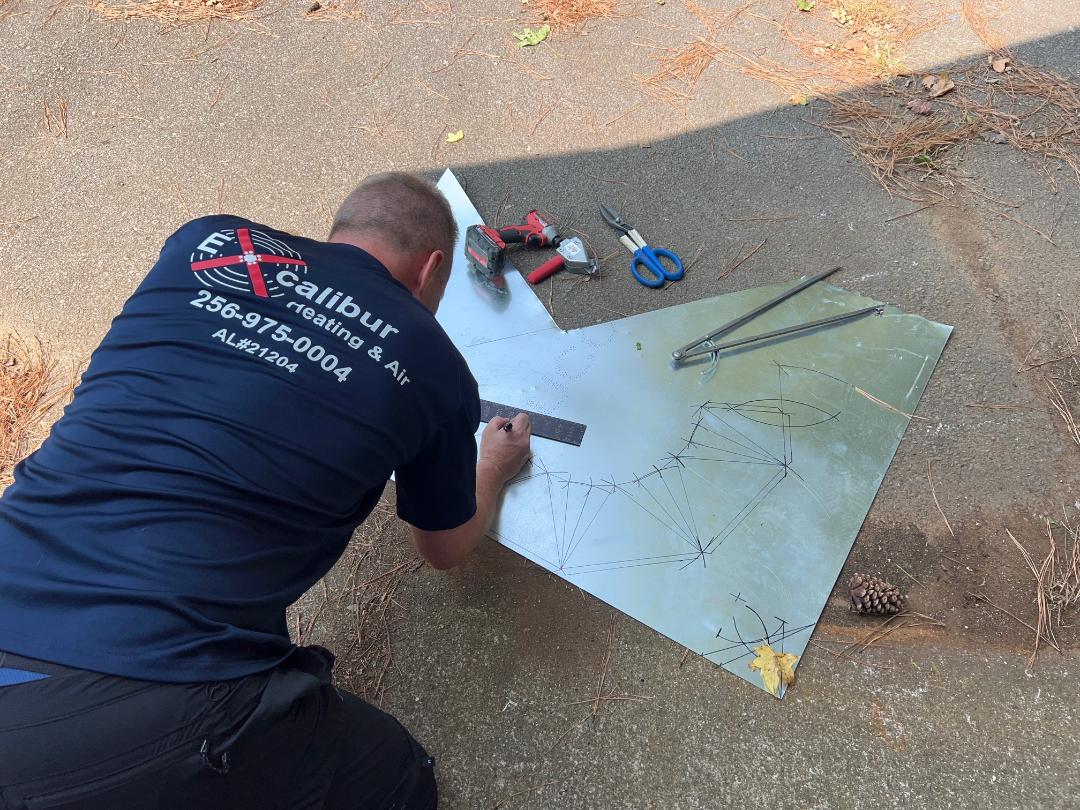 Excalibur Heating and Air HVAC duct repair
