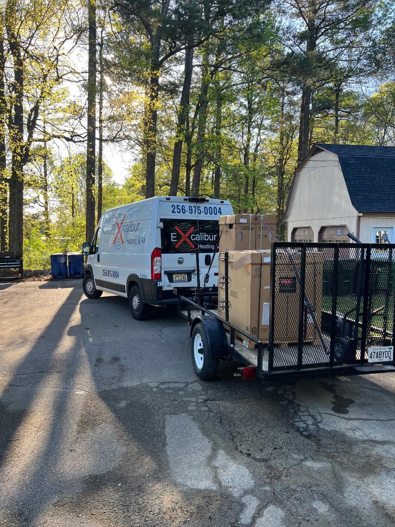Excalibur Heating and Air HVAC Heat Pump Install
