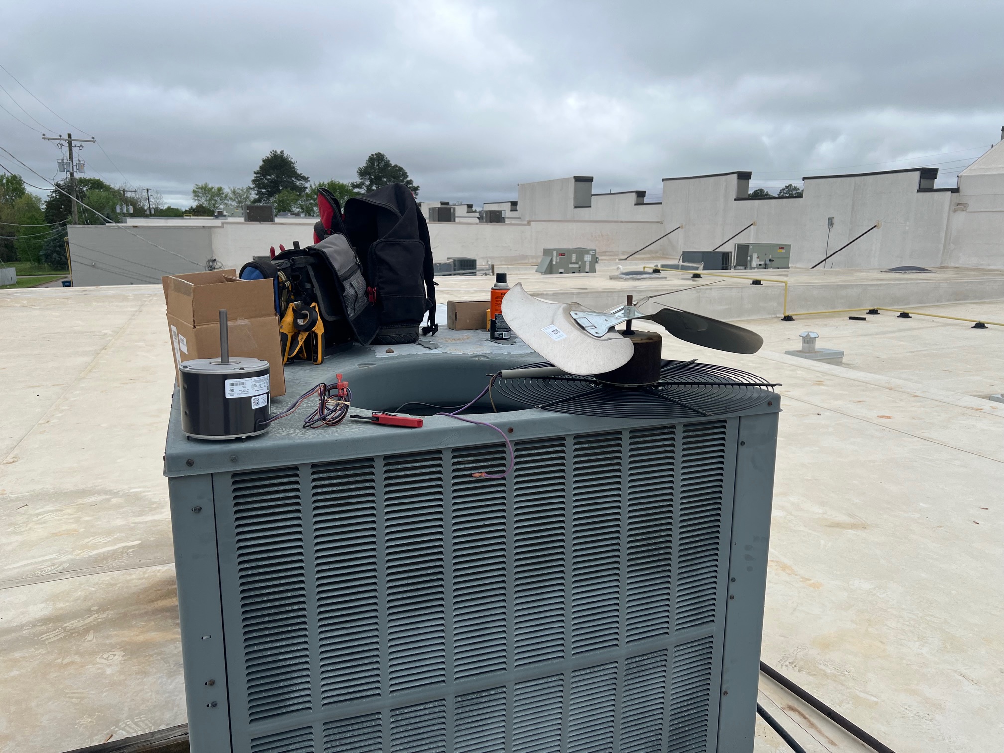 Excalibur Heating and Air HVAC Condenser Fan Motor Replacement